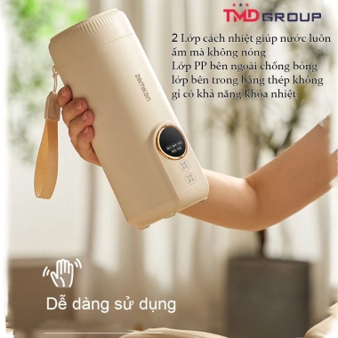 Bình Hâm Sữa Mini Cầm Tay - Đa Năng, Tùy Chỉnh Nhiệt Độ, Bảo Hành Chính Hãng 5