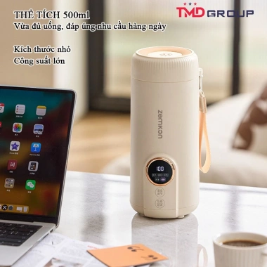 Bình Hâm Sữa Mini Cầm Tay - Đa Năng, Tùy Chỉnh Nhiệt Độ, Bảo Hành Chính Hãng 9