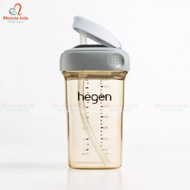 Bình Hegen Straw Cup PPSU 240ml cho bé 6 tháng+ – ống hút cao cấp, giá 616.000₫