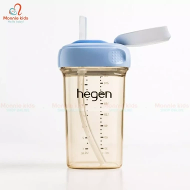 Bình Hegen Straw Cup PPSU 240ml cho bé 6 tháng+ – ống hút cao cấp, giá 616.000₫