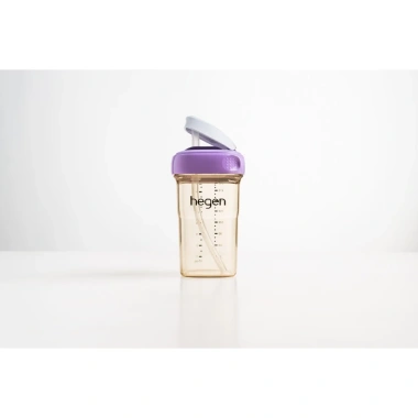 Bình Hegen Straw Cup PPSU 240ml Slow Flow cho bé 6 tháng+ chính hãng giá 250k 9