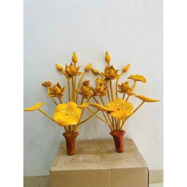 Bình hoa sen gỗ mít 87cm - Trang trí bàn thờ phong thủy, giảm còn 769.000₫ 3 Bình hoa sen gỗ mít 87cm - Trang trí bàn thờ phong thủy, giảm còn 769.000₫ 3