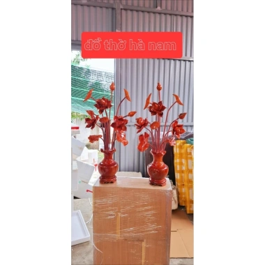 Bình hoa sen gỗ mít 87cm - Trang trí bàn thờ phong thủy, giảm còn 769.000₫ 8 Bình hoa sen gỗ mít 87cm - Trang trí bàn thờ phong thủy, giảm còn 769.000₫ 8