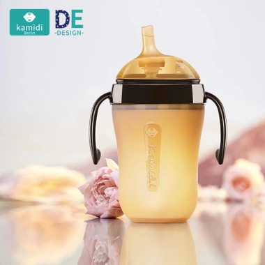 Bình hút nước KAMIDIII silicon cao cấp 250ml - Giá ưu đãi 69.000₫, bền, an toàn