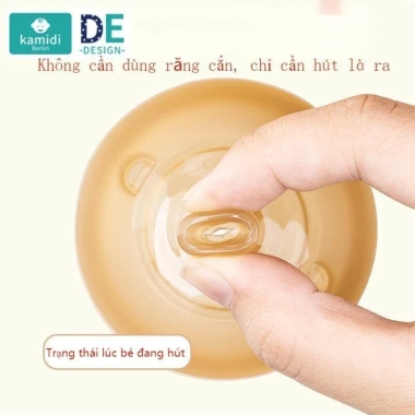 Bình hút nước KAMIDIII silicon cao cấp 250ml - Giá ưu đãi 69.000₫, bền, an toàn
