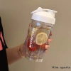 Bình Lắc Protein 600ml Thể Thao - Vạch Chia, Con Lắc Lò Xo, Giá Ưu Đãi 74.380₫ 7
