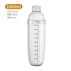 Bình lắc Shaker cocktail nhựa chia vạch cao cấp - Giá 13.000₫, chất bền 3