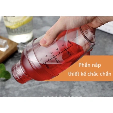 Bình lắc shaker nhựa 350-1.000ml Đã bao gồm nắp - Giá chỉ 41.000đ Đức Khôi 3 Bình lắc shaker nhựa 350-1.000ml Đã bao gồm nắp - Giá chỉ 41.000đ Đức Khôi 3
