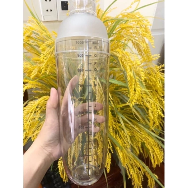 Bình lắc shaker nhựa 350-1.000ml Đã bao gồm nắp - Giá chỉ 41.000đ Đức Khôi