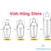 Bình Lắc Shaker nhựa chia vạch đen 350-1.000ml - Giá ưu đãi 21.000đ, chất lượng tốt 2