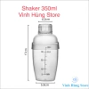 Bình Lắc Shaker nhựa chia vạch đen 350-1.000ml - Giá ưu đãi 21.000đ, chất lượng tốt 6