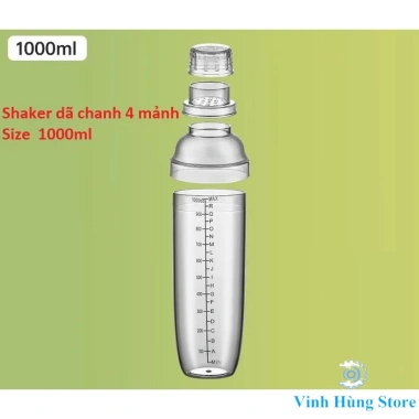 Bình Lắc Shaker nhựa chia vạch đen 350-1.000ml - Giá ưu đãi 21.000đ, chất lượng tốt 7 Bình Lắc Shaker nhựa chia vạch đen 350-1.000ml - Giá ưu đãi 21.000đ, chất lượng tốt 7