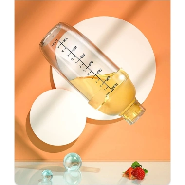 Bình lắc Shaker nhựa chia vạch đen 350ml-700ml - Pha chế, giá chỉ 36.000 VND