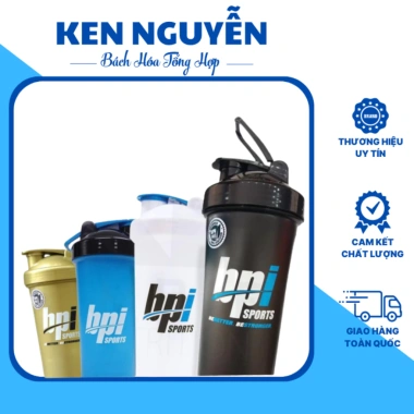 Bình Lắc Sữa Shaker Bpi 600ml - Tiện Lợi, Đựng Bột Whey, Giá Ưu Đãi 70.000 VNĐ