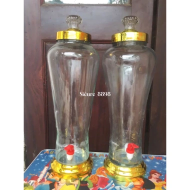 Bình Ngâm Rượu Thủy Tinh 3-7 Lít Không Vòi và Có Vòi - Giá 110k (Giảm từ 136.400) 2