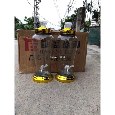 Bình Ngâm Rượu Thủy Tinh 3-7 Lít Không Vòi và Có Vòi - Giá 110k (Giảm từ 136.400) 3