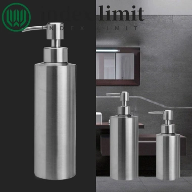 Bình nhũ tương GIỚI HẠN INDEX - Bình đựng xà phòng rửa tay thép không gỉ 250/350/550ml, giảm giá 161.414₫