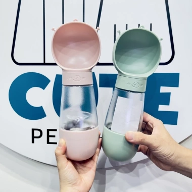 Bình Nước Đi Dạo Đa Năng Cao Cấp Cho Chó Mèo - Tiện Lợi Du Lịch Thú Cưng 147k