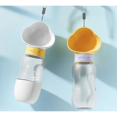 Bình Nước Đi Dạo Đa Năng Cao Cấp Cho Chó Mèo - Tiện Lợi Du Lịch Thú Cưng 147k