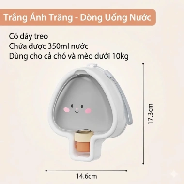 Bình Nước Di Động Cho Thú Cưng - Dụng Cụ Uống Nước Cầm Tay Du Lịch Tiện Dụng Cho Chó Mèo Giá 140.000 5