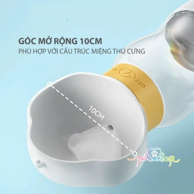 Bình Nước Di Động Cho Thú Cưng - Dụng Cụ Uống Nước Cầm Tay Du Lịch Tiện Dụng Cho Chó Mèo Giá 140.000 9
