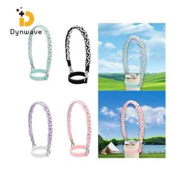 Bình Nước Dynwave có dây đeo silicon, thích hợp đi bộ ngoài trời 8-40oz, chỉ 66.000đ