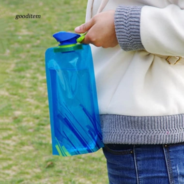 Bình Nước Gập 700ml Cho Đạp Xe và Leo Núi - Chịu Nhiệt, Mang Thoải mái