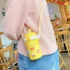 Bình Nước Hello ZADU 450ml Thủy Tinh Bọc Nhựa Cho Bé Đi Học - Ống Hút Tiện Lợi, Nắp Thú Dễ Thương, Giá 99.000 VND 7