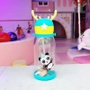 Bình Nước Hoạt Hình Sừng Hươu 600ml Chống Sặc, Sticker và Dây Đeo cho Bé Đi Học, Đi Chơi - Giá 39.000đ 4