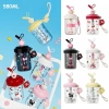 Bình Nước HOBBYIN 580ml Chống Rò Rỉ – Cốc Uống Nắp Bụi, Ống Hút Tay, Shaker – 185.350₫ 5
