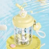 Bình Nước HOBBYIN 580ml Chống Rò Rỉ – Cốc Uống Nắp Bụi, Ống Hút Tay, Shaker – 185.350₫ 7