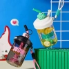 Bình Nước HOBBYIN 580ml Chống Rò Rỉ – Cốc Uống Nắp Bụi, Ống Hút Tay, Shaker – 185.350₫ 9