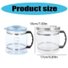 Bình Nước Hrtyvhin 1 Gallon tay cầm tiện Dùng cho bàn máy, khuếch tán, hộp thiết bị chưng cất 2