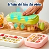 Bình Nước Làm Đá Viên Tổ Ấm Nắp Nhấn Lấy Đá + Ống Hút, Khay 2in1 Du Lịch Mùa Hè Tiện Lợi - Chỉ 86.000₫ 2