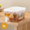 Bình nước lạnh 5L lớn, vòi nhựa tiện lợi, thiết kế mới cho gia đình, giá ưu đãi 98k 5