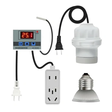 Bình nước, Máng ăn, Bóng sưởi, Đèn sưởi tự động nhiệt cho Hamster & Gà rutin - 45.000₫ 3