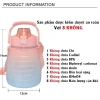 Bình Nước Nhựa Cao Cấp 1.400ml - Dây Đeo Tiện Lợi, Xinh Xắn, Giá Chỉ 51.900 VND 4