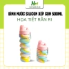 Bình Nước Silicon Xếp Gọn Đa sắc 500ml Thể Thao Có Móc Treo 70.516 VND