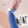 Bình Nước silicone 3.5cm có dây đeo tiện lợi Giá chỉ 27.500đ khuyến mãi hấp dẫn