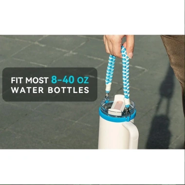 Bình Nước Silicone Owala 8‑40oz Cầm Tay, Cách Nhiệt, Dây Đeo Chai - Giá Ưu Đãi 9