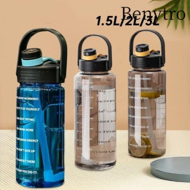 Bình Nước Thể Thao BENYTRO 1.5-3L Chống Rò Rỉ Nhẹ Siêu Tốc Ấm Du Lịch Giá 101.750