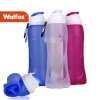 Bình nước thể thao WALFOS silicone gấp gọn 500ml - Siêu nhẹ, không gian tiết kiệm 212.960₫