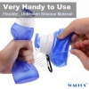 Bình nước thể thao WALFOS silicone gấp gọn 500ml - Siêu nhẹ, không gian tiết kiệm 212.960₫ 5