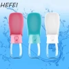 Bình Nước Thú Cưng Gấp Lại 300ml Chống Rò Rỉ, Bộ Ăn Đi Bộ Di Động Cho Chó