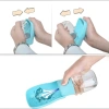Bình Nước Thú Cưng Gấp Lại 300ml Chống Rò Rỉ, Bộ Ăn Đi Bộ Di Động Cho Chó 9
