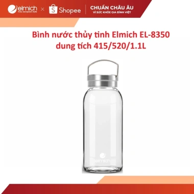Bình nước thủy tinh Elmich EL-8.350T041/052/110 dung tích lớn - Hàng chính hãng, giảm giá 23% chỉ 211.000₫ - JoyMall