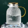 Bình nước thủy tinh trong suốt 2.200ml Lọc trà sữa, cà phê tiện dụng giá ưu đãi 3