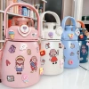 Bình Nước Ulike 1L Thép Không Gỉ 304 - Tặng Ống Hút, Dây Đeo, Sticker Giá 99k 2