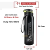 Bình Nước Xe Đạp Thể Thao 500ml Inox304 Giữ Nhiệt An Toàn, Hợp Tập Gym và Chạy Bộ 4