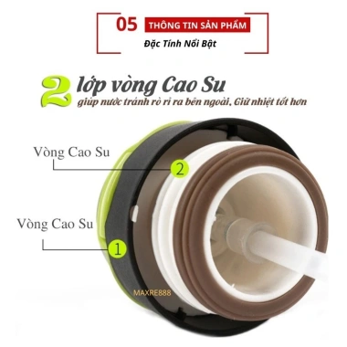 Bình Nước Xe Đạp Thể Thao 500ml Inox304 Giữ Nhiệt An Toàn, Hợp Tập Gym và Chạy Bộ 8 Bình Nước Xe Đạp Thể Thao 500ml Inox304 Giữ Nhiệt An Toàn, Hợp Tập Gym và Chạy Bộ 8